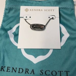 NWOT Kendra Scott black MOP Annika